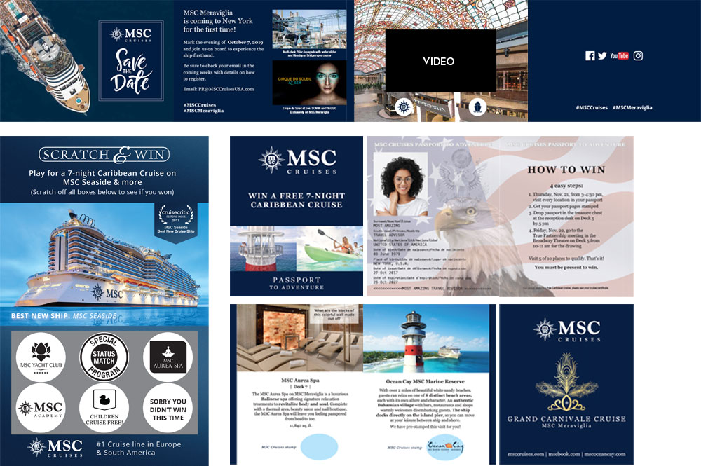 MSC Cruises Miscellaneous Designs