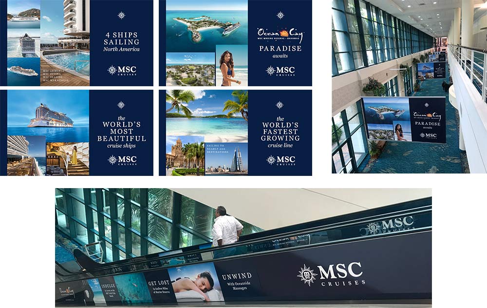 MSC Cruises Cruise360 Branding